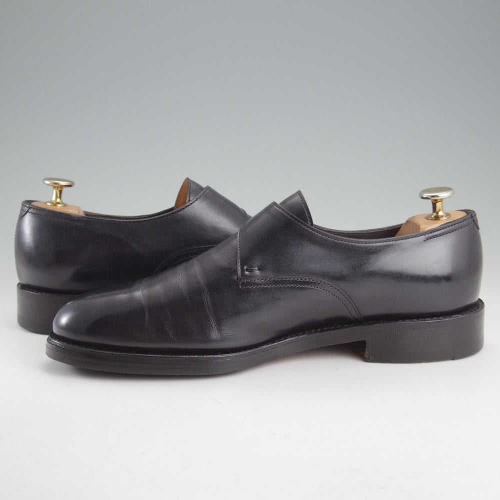 ★ジョンロブ 6E【定価￥205,200-★ミュージアムカーフ/RINGMORE】0015ラスト/モンクストラップ/黒/メンズ/JOHN LOBB★p515