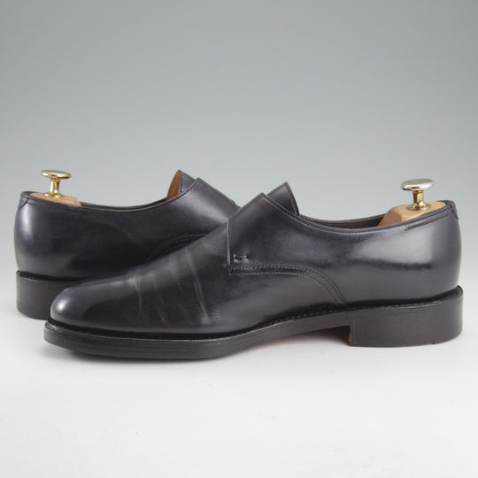 ★ジョンロブ 6E【定価￥205,200-★ミュージアムカーフ/RINGMORE】0015ラスト/モンクストラップ/黒/メンズ/JOHN LOBB★p515