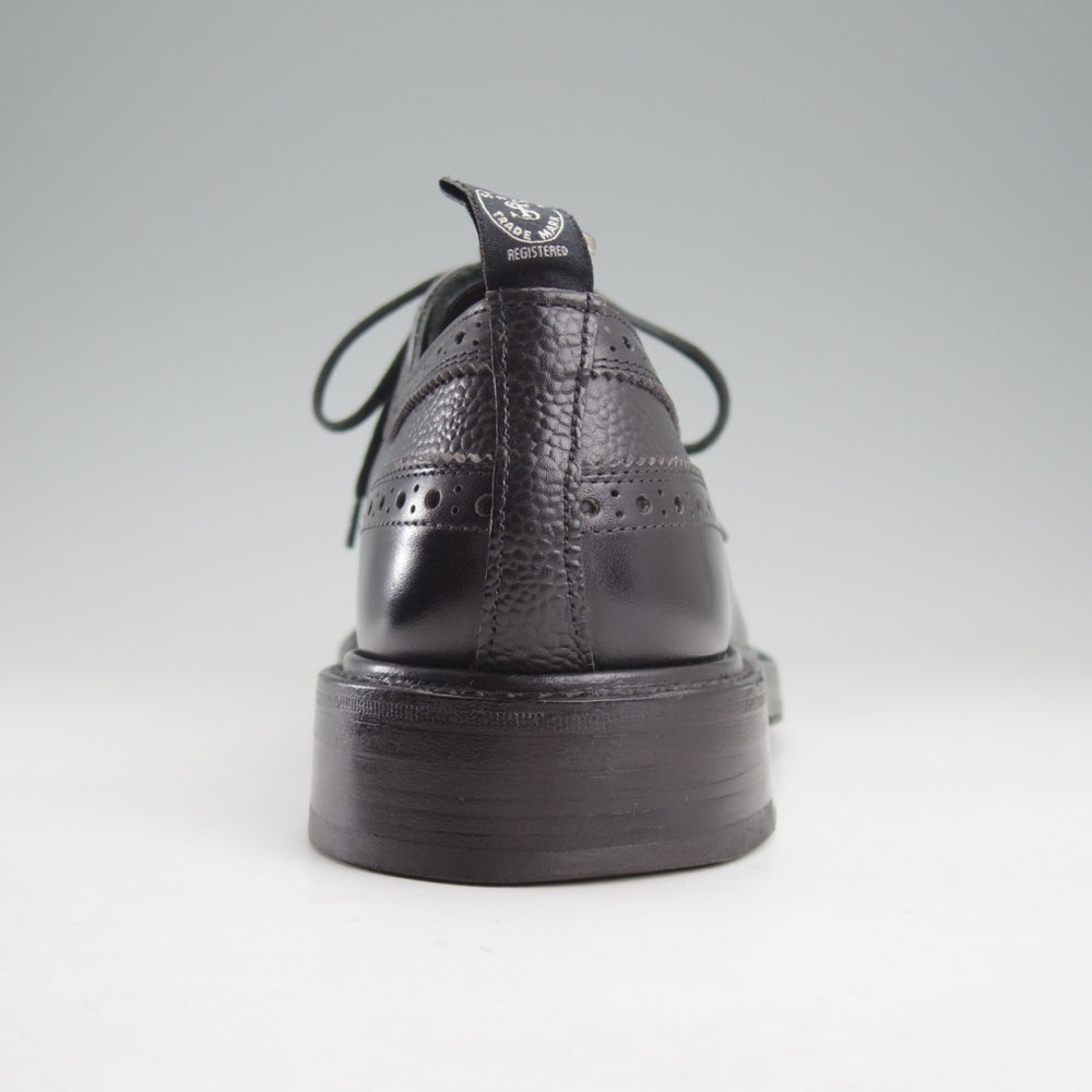 美品★トリッカーズ SIZE 9【現行定価13万円以上★ロングウイング/(米)TODD SNYDER別注】M5164/コンビ/黒/メンズ/Tricker's★n865