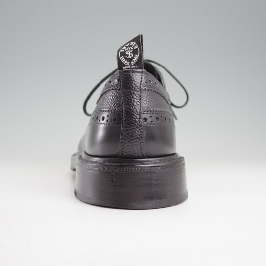 美品★トリッカーズ SIZE 9【現行定価13万円以上★ロングウイング/(米)TODD SNYDER別注】M5164/コンビ/黒/メンズ/Tricker's★n865