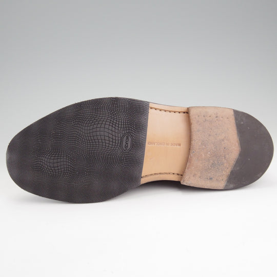 美品★トリッカーズ SIZE 9【現行定価13万円以上★ロングウイング/(米)TODD SNYDER別注】M5164/コンビ/黒/メンズ/Tricker's★n865