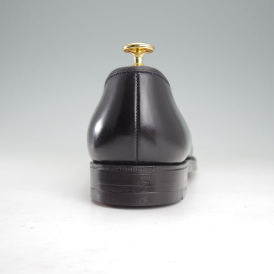 ほぼ試着程度★クロケット&ジョーンズ UK9/US9.5D【(米)ラルフローレン別注★POLO Ralph Lauren】コインローファー/黒/メンズ★o388