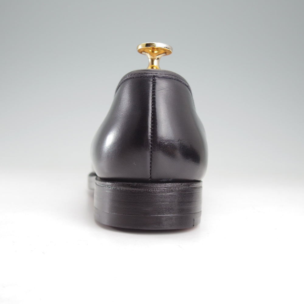 ほぼ試着程度★クロケット&ジョーンズ UK9/US9.5D【(米)ラルフローレン別注★POLO Ralph Lauren】コインローファー/黒/メンズ★o388