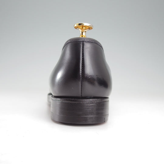 ほぼ試着程度★クロケット&ジョーンズ UK9/US9.5D【(米)ラルフローレン別注★POLO Ralph Lauren】コインローファー/黒/メンズ★o388