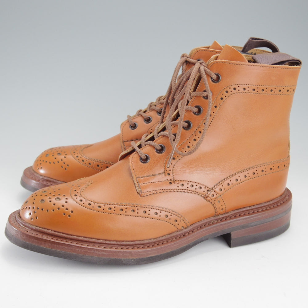 ほぼ未使用★トリッカーズ(レディース) SIZE 5【ダイナイトソール仕様★カントリ−ブーツ/L5180】カーフ/茶/Tricker's★o389