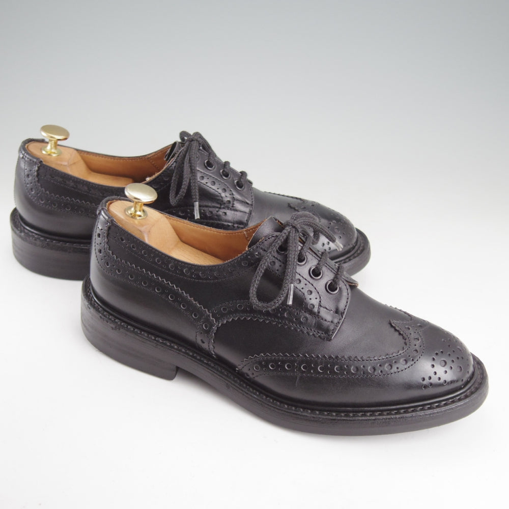 極上★トリッカーズ SIZE 6.5【定価￥132,000-★ダイナイトソール/BOURTON/バートン】M5633/カントリーシューズ/カーフ/黒/Tricker's★p517