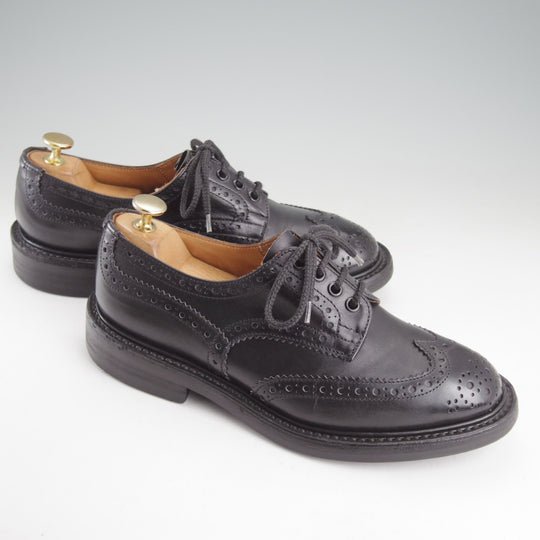 極上★トリッカーズ SIZE 6.5【定価￥132,000-★ダイナイトソール/BOURTON/バートン】M5633/カントリーシューズ/カーフ/黒/Tricker's★p517
