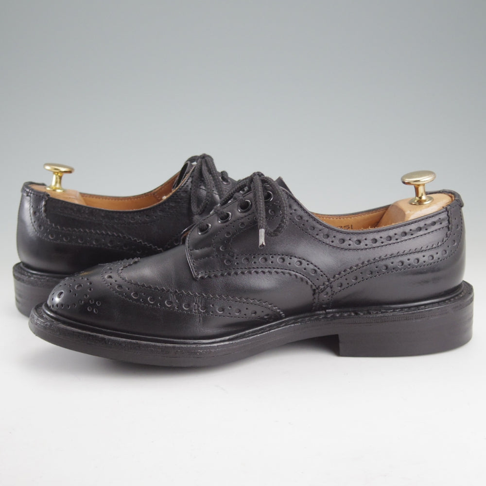 極上★トリッカーズ SIZE 6.5【定価￥132,000-★ダイナイトソール/BOURTON/バートン】M5633/カントリーシューズ/カーフ/黒/Tricker's★p517
