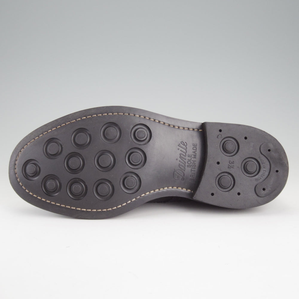 極上★トリッカーズ SIZE 6.5【定価￥132,000-★ダイナイトソール/BOURTON/バートン】M5633/カントリーシューズ/カーフ/黒/Tricker's★p517