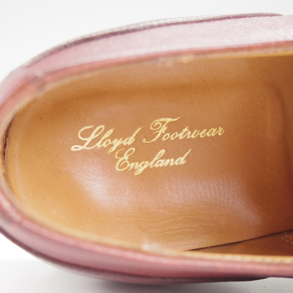 使用数回★(英)チーニー 8F【リッジウェイソール★ロイドフットウェア別注/Lloyd Footwear】Uチップ/5203ラスト/赤茶/CHEANEY★n867