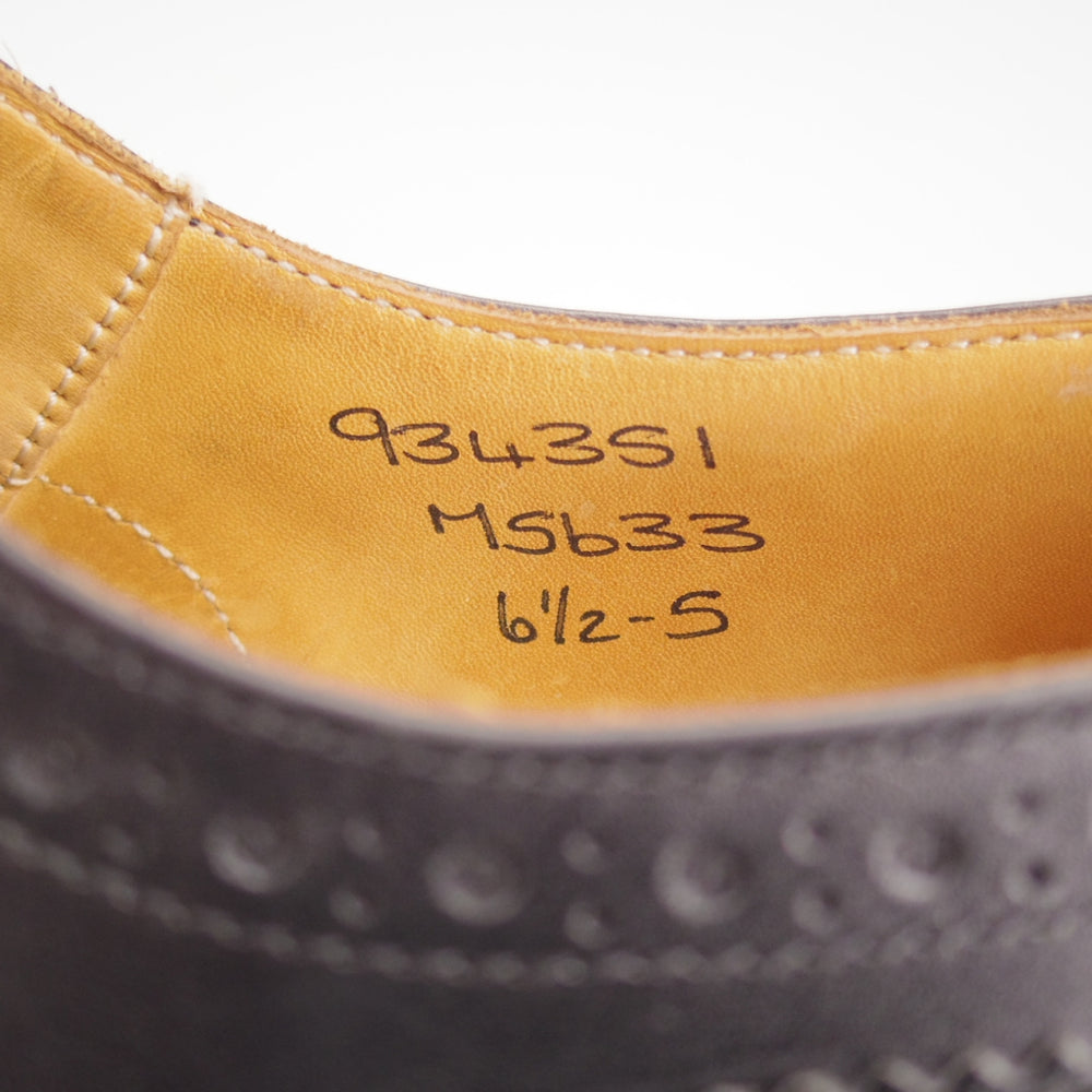 極上★トリッカーズ SIZE 6.5【定価￥132,000-★ダイナイトソール/BOURTON/バートン】M5633/カントリーシューズ/カーフ/黒/Tricker's★p517