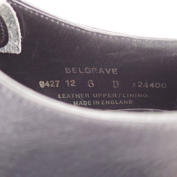 美品★クロケット&ジョーンズ 6D【定価￥148,500-★BELGRAVE/ベルグレイブ】ハンドグレードライン/337ラスト/黒/Crockett&Jones★n377