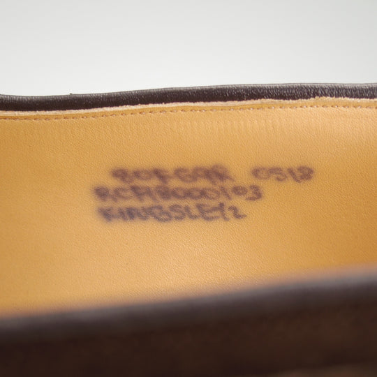 美品★チャーチ 80F/UK8【定価￥181,500-★KINGSLEY 2/キングスレー】69Rラスト/タッセルローファー/スエード/濃茶/Church's★o393