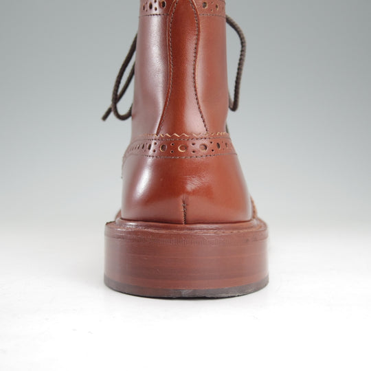 極上★トリッカーズ SIZE 7.5【定価￥143,000-★MALTON/モールトン】マロンアンティーク/2508/カントリーブーツ/茶/Tricker's★n873