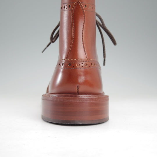 極上★トリッカーズ SIZE 7.5【定価￥143,000-★MALTON/モールトン】マロンアンティーク/2508/カントリーブーツ/茶/Tricker's★n873