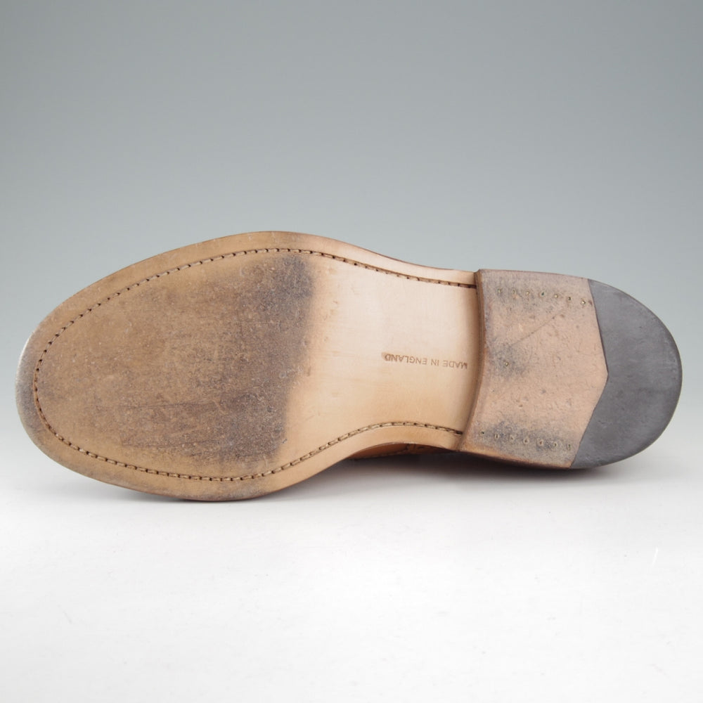 極美品★トリッカーズ SIZE 7【定価￥132,000-★BOURTON/エイコンアンティーク】M5633/カントリーシューズ/薄茶/Tricker's★o941