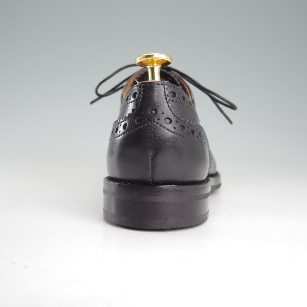 極美品★チャーチ(レディース) SIZE 35【定価￥192,500-★ナチュラルカーフ仕様のバーウッド/BURWOOD WG】フルブローグ/黒/Church's★o942