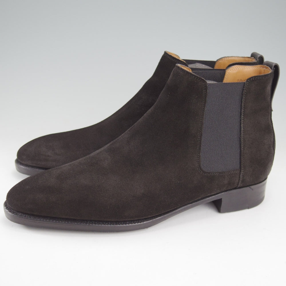 美品★ジョンロブ 6E【注文価格40万円程度★バイリクエスト品/TUDOR】プレステージライン/7000Bラスト/ブーツ/黒/JOHN LOBB★o395