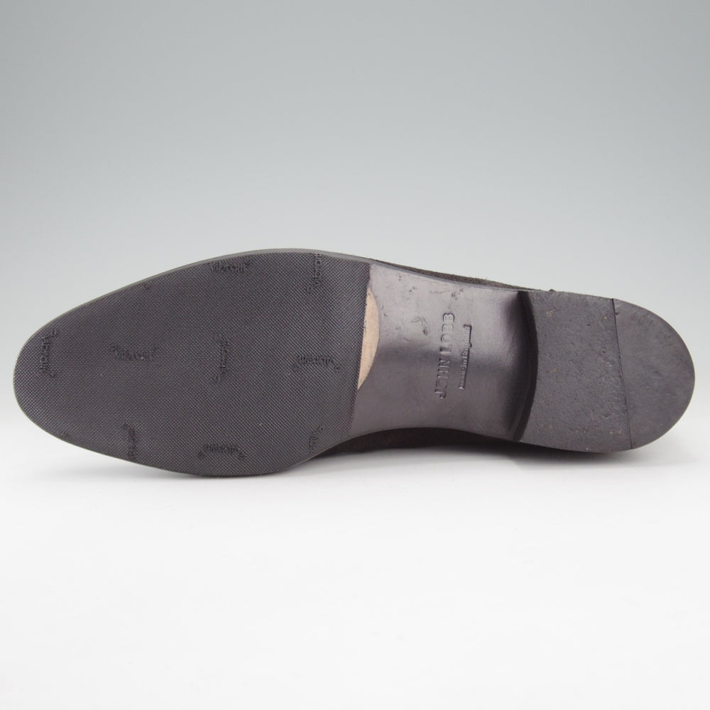 美品★ジョンロブ 6E【注文価格40万円程度★バイリクエスト品/TUDOR】プレステージライン/7000Bラスト/ブーツ/黒/JOHN LOBB★o395