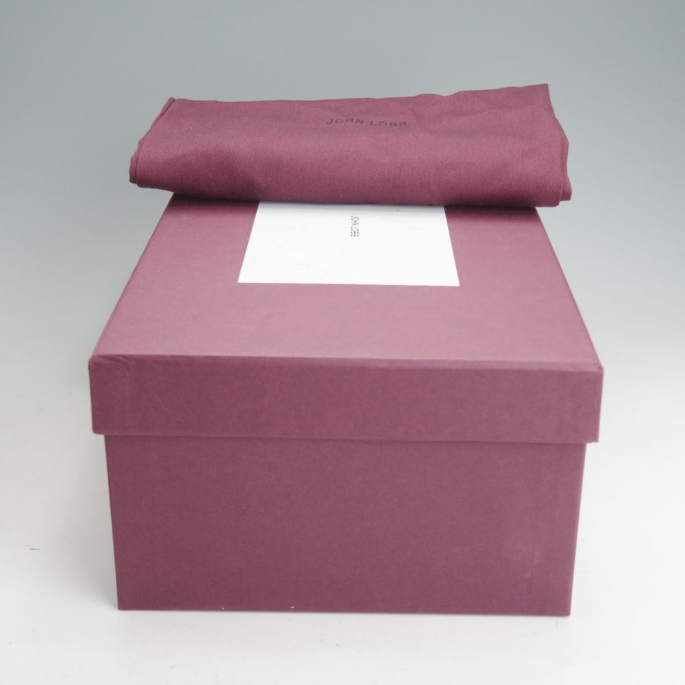 美品★ジョンロブ 6E【注文価格40万円程度★バイリクエスト品/TUDOR】プレステージライン/7000Bラスト/ブーツ/黒/JOHN LOBB★o395