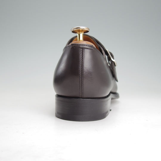 未使用★エドワードグリーン 6.5E【現行定価20万円以上★WESTMINSTER/ダブルモンク】888ラスト/カーフ/濃灰/メンズ/EDWARD GREEN★o396