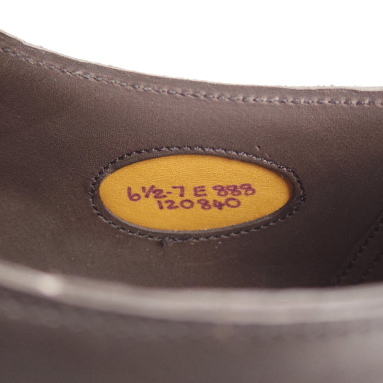 未使用★エドワードグリーン 6.5E【現行定価20万円以上★WESTMINSTER/ダブルモンク】888ラスト/カーフ/濃灰/メンズ/EDWARD GREEN★o396