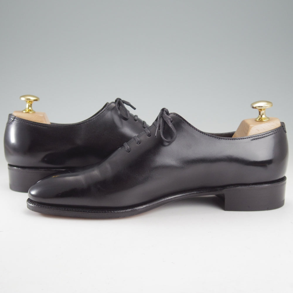 極美品★ジョンロブ 5D【定価￥421,300-★プレステージライン/Marldon/ホールカット】7000ラスト/カーフ/黒/メンズ/JOHN LOBB★o397