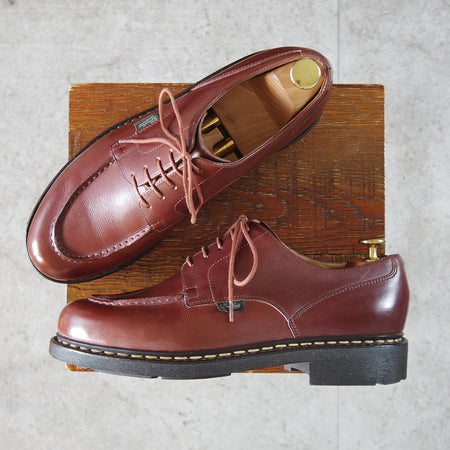 美品★パラブーツ SIZE 7.5【定価￥96,800-★シャンボード/CHAMBORD】MARRON/マロン/リスレザー/TEXソール/Uチップ/茶/Paraboot★n877