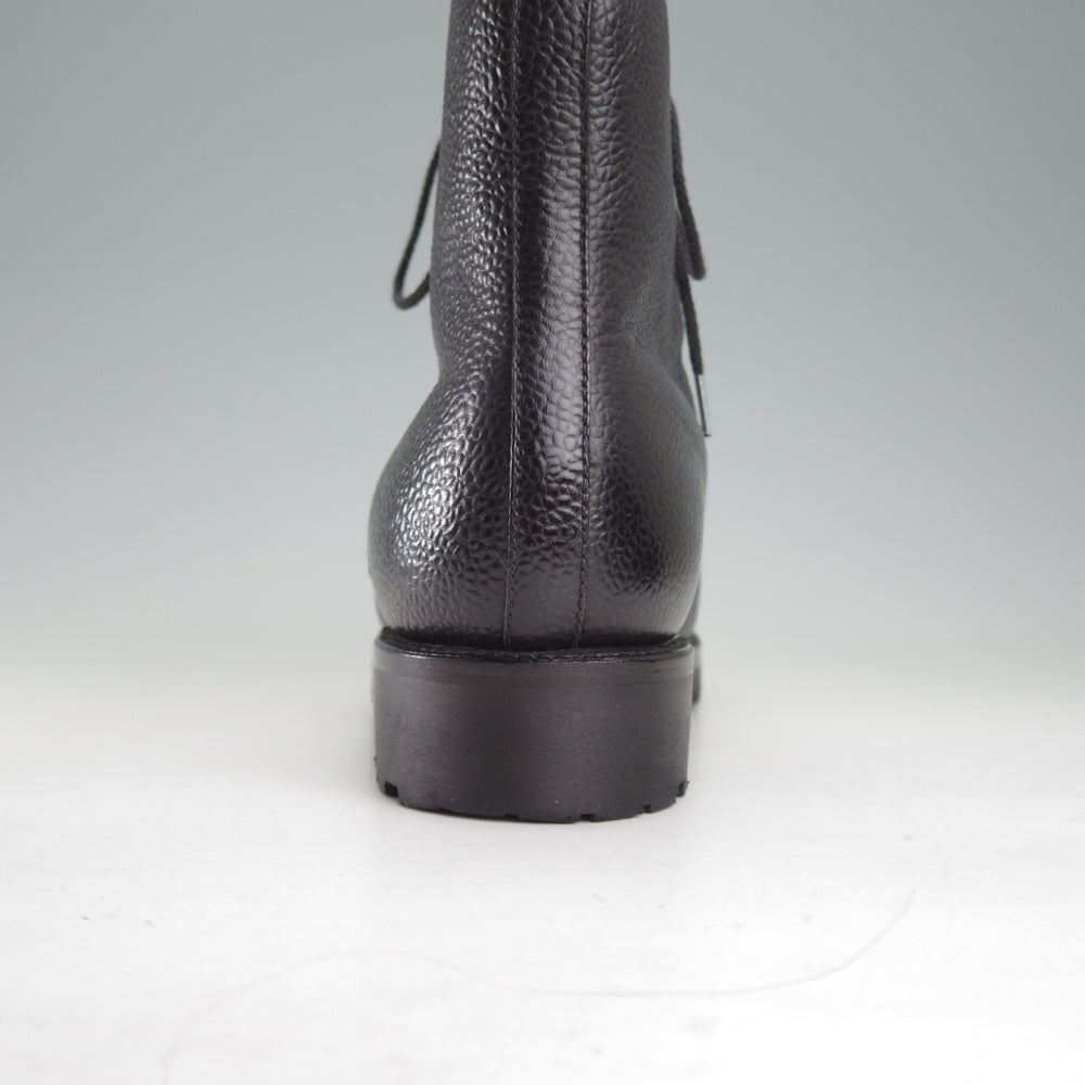 極美品★J.M.ウエストン 5D【定価￥176,000-★レースアップブーツ/742】38ラスト/グレインレザー/黒/メンズ/Weston/ウェストン★o398