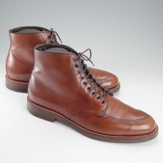 極上★オールデン 8D【定価￥178,200-★D9928/Vチップ/ブーツ】バリーラスト/カーフ/茶/メンズ/ALDEN★o399