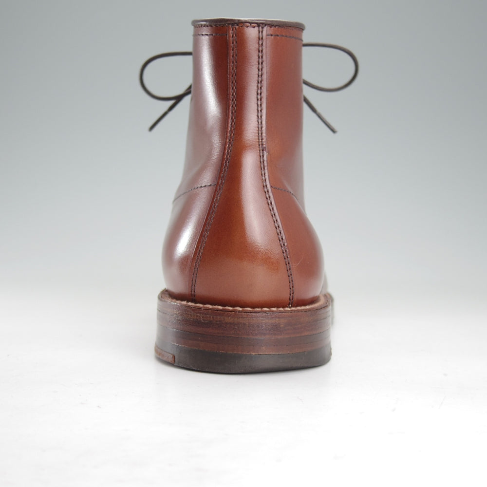 極上★オールデン 8D【定価￥178,200-★D9928/Vチップ/ブーツ】バリーラスト/カーフ/茶/メンズ/ALDEN★o399