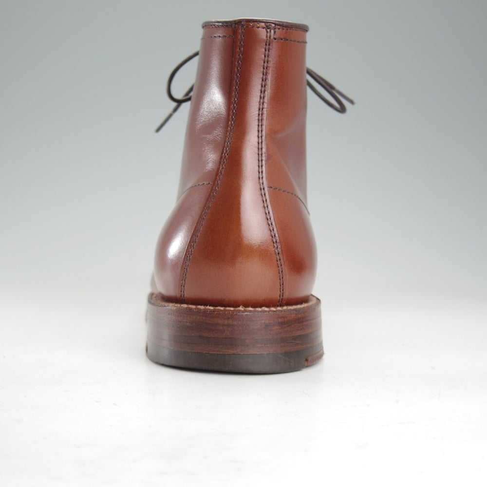 極上★オールデン 8D【定価￥178,200-★D9928/Vチップ/ブーツ】バリーラスト/カーフ/茶/メンズ/ALDEN★o399