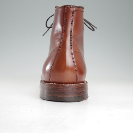 極上★オールデン 8D【定価￥178,200-★D9928/Vチップ/ブーツ】バリーラスト/カーフ/茶/メンズ/ALDEN★o399