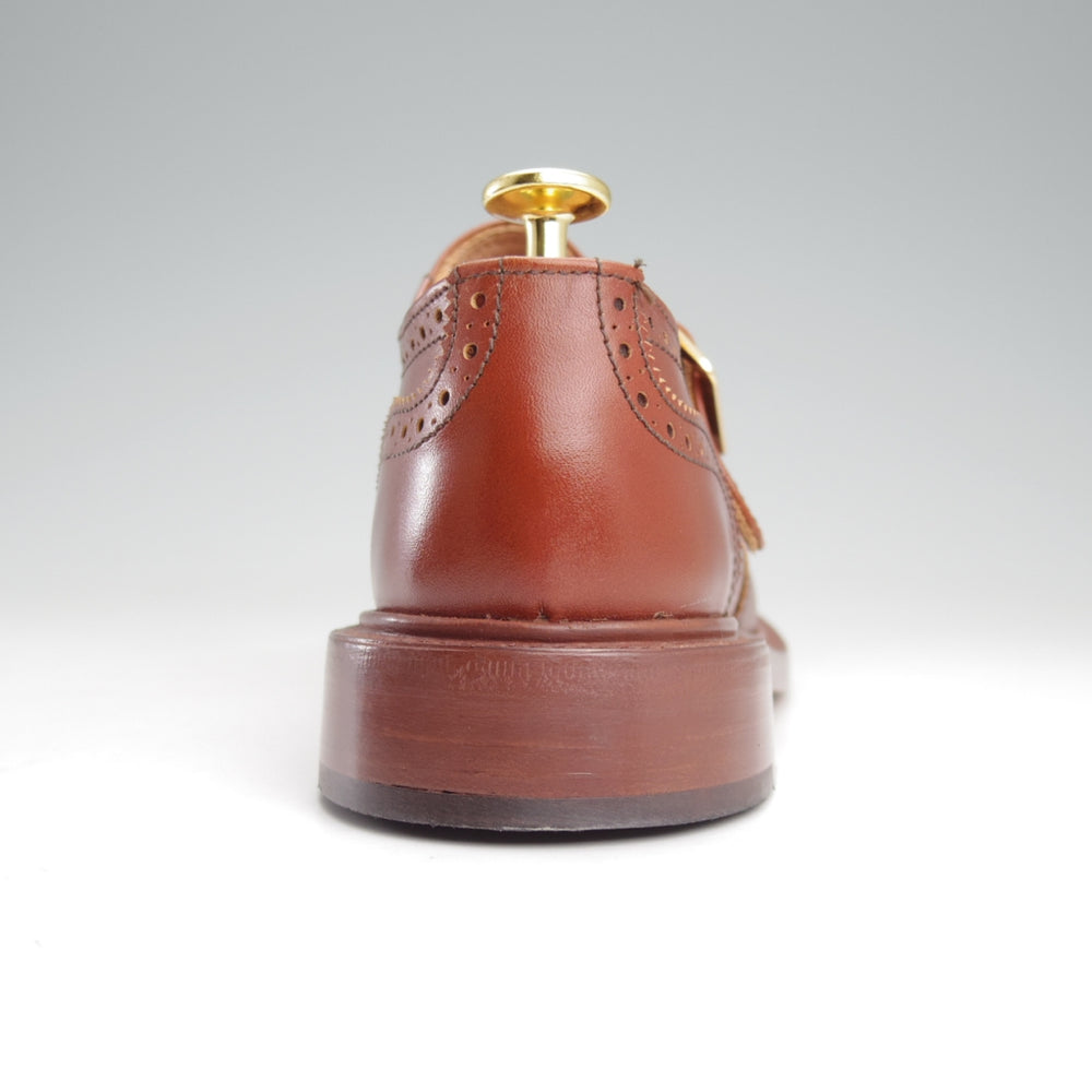 ほぼ試着程度★トリッカーズ(レディース) SIZE 4【定価￥132,000-★メリージェーン/L6011】MARY JANE/カーフ/茶/Tricker's★n876