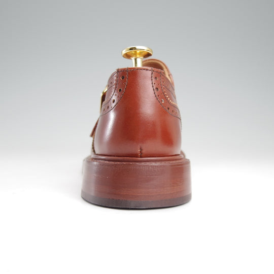 ほぼ試着程度★トリッカーズ(レディース) SIZE 4【定価￥132,000-★メリージェーン/L6011】MARY JANE/カーフ/茶/Tricker's★n876