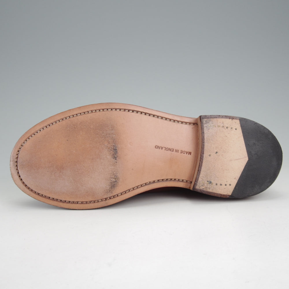 ほぼ試着程度★トリッカーズ(レディース) SIZE 4【定価￥132,000-★メリージェーン/L6011】MARY JANE/カーフ/茶/Tricker's★n876