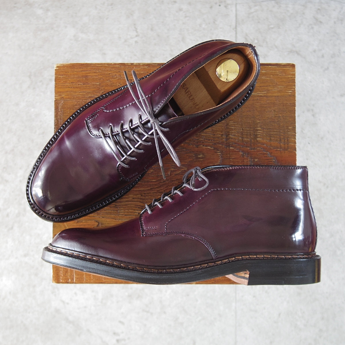 美品☆オールデン 10D【☆コードバン仕様/BROOKS BROTHERS別注】06605