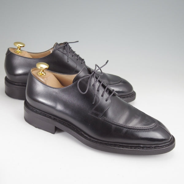 極美品★パラブーツ SIZE 5【定価￥101,200-★ルソー/ROUSSEAU】Uチップ/アクティブソール/カーフ/NOIR/黒/メンズ/Paraboot★n386