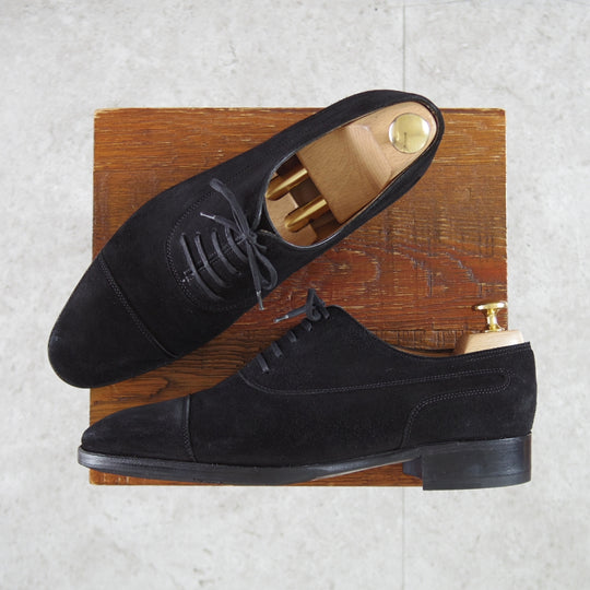 極上★ジョンロブ 5.5E【現行定価30万円以上★純正シューツリー付き/プレステージライン/STAFFORD】ストレートチップ/黒/JOHN LOBB★o412