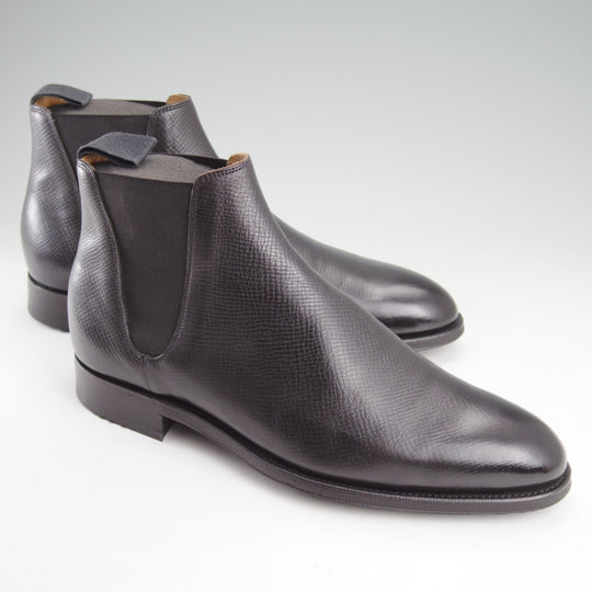 極美品★エドワードグリーン 6E【定価￥284,900-★ユタカーフ仕様/CAMDEN】82ラスト/サイドゴアブーツ/黒/メンズ/EDWARD GREEN★n878