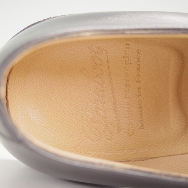 極美品★パラブーツ SIZE 5【定価￥101,200-★ルソー/ROUSSEAU】Uチップ/アクティブソール/カーフ/NOIR/黒/メンズ/Paraboot★n386