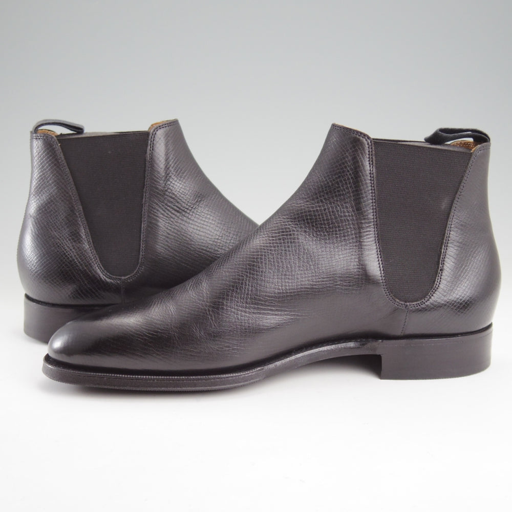 極美品★エドワードグリーン 6E【定価￥284,900-★ユタカーフ仕様/CAMDEN】82ラスト/サイドゴアブーツ/黒/メンズ/EDWARD GREEN★n878