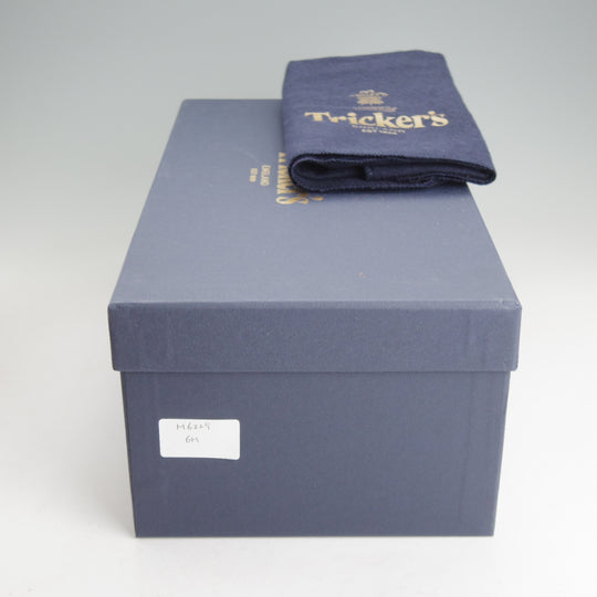 未使用★トリッカーズ SIZE 6.5【現行定価10万円以上★M6229/フルブローグ】グレインレザー/茶/Tricker's★p535