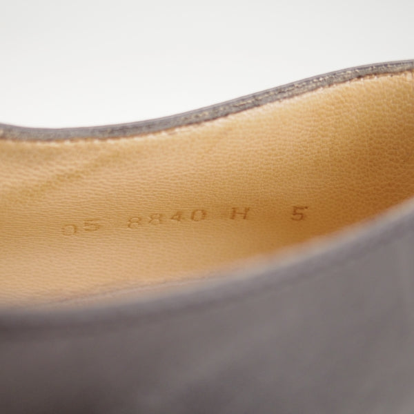 極美品★パラブーツ SIZE 5【定価￥101,200-★ルソー/ROUSSEAU】Uチップ/アクティブソール/カーフ/NOIR/黒/メンズ/Paraboot★n386