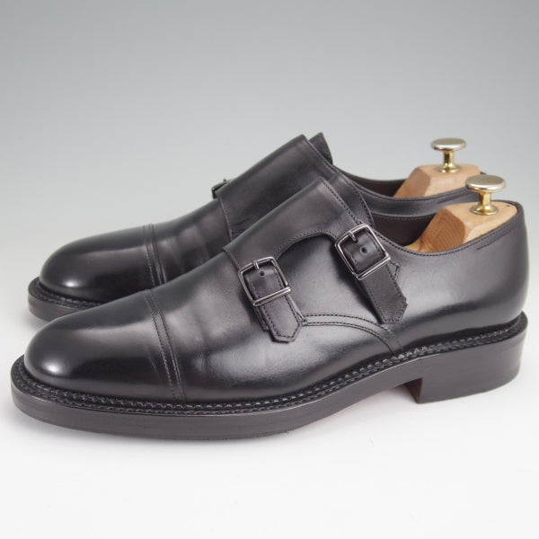 極美品★ジョンロブ 6.5E【定価￥251,900-★WILLIAM New Standard/ウィリアムNS】0015ラスト/ダブルモンク/カーフ/黒/JOHN LOBB★n387