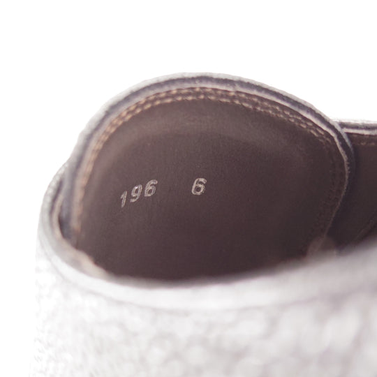 未使用★TLB Mallorca/ティーエルビー SIZE 6【貴重★MTO品/(上級)Artistaコレクション/196】モンクストラップ/グレインレザー/黒★p536