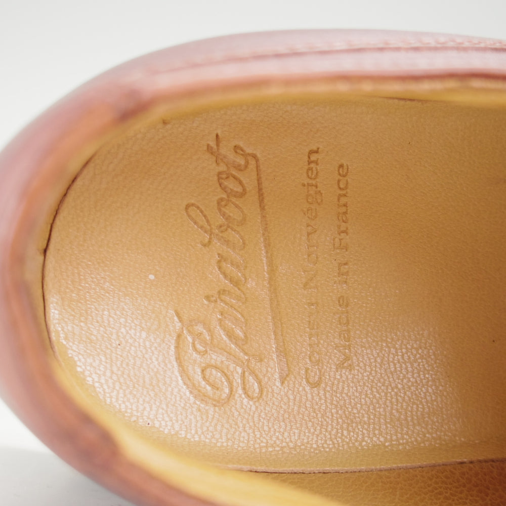 美品★パラブーツ SIZE 7.5【定価￥96,800-★シャンボード/CHAMBORD】MARRON/マロン/リスレザー/TEXソール/Uチップ/茶/Paraboot★n877