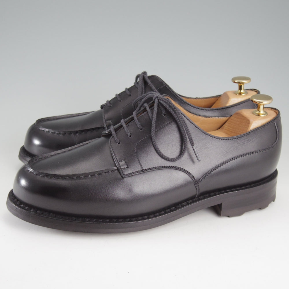 極上★J.M.ウエストン 7E【定価￥187,000-★ゴルフ/GOLF】641/31ラスト/Uチップ/ボックスカーフ/黒/メンズ/Weston/ウェストン★o950