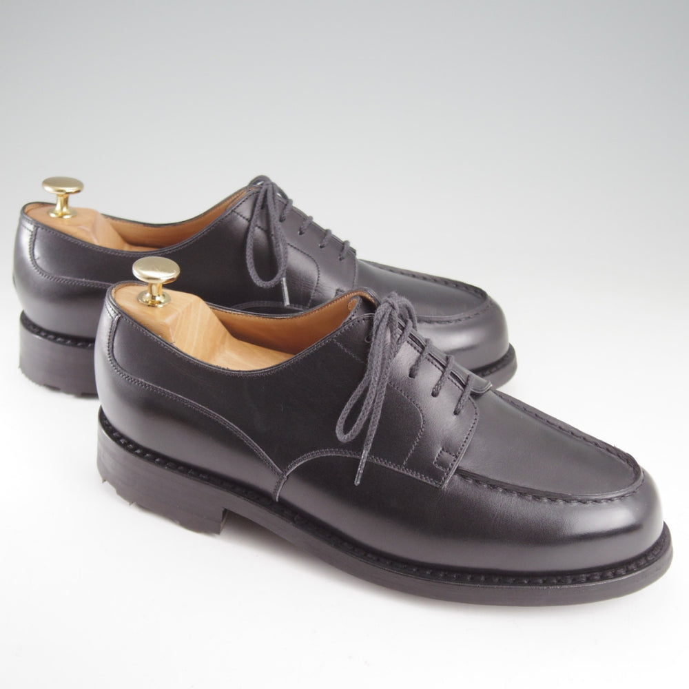極上★J.M.ウエストン 7E【定価￥187,000-★ゴルフ/GOLF】641/31ラスト/Uチップ/ボックスカーフ/黒/メンズ/Weston/ウェストン★o950