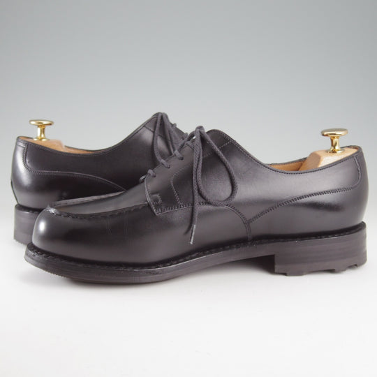 極上★J.M.ウエストン 7E【定価￥187,000-★ゴルフ/GOLF】641/31ラスト/Uチップ/ボックスカーフ/黒/メンズ/Weston/ウェストン★o950